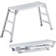 MCZY Telescoping Ladders, Multifunctional Non-Slip Safety Ladder Aluminum Alloy Ladder Indoor Household Extension Ladders Stepladder (Color : Silver, Size : 75cm) surprise gift