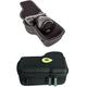 GOSCOPE Alpha GO CASE - Compact Hard Shell case Compatible with Sony Alpha a5100, a6000, a6100, a6300, a6400, a6500, a6600, a7c, ZV-E10, Camera Body w/Lens Sizes 10mm-105mm [FITS Camera & Lens]