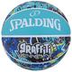 Spalding 84-529J Graffiti Blue No. 6 Ball Basketball Basket