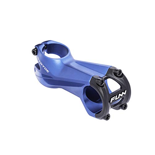 Funn Stryge Bike Riser Stem with 7 Degree - Length 80mm stem with 31.8mm Bar Clamp, Bike Stem for Mountain Bike, BMX Bike, Road Bike and Gravel Bike (Blue)