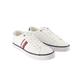 Tommy Hilfiger Men's TH HI Vulc Low Stripes MESH FM0FM04946 Vulcanized Sneaker, White (White), 10.5 UK