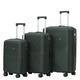 NESPIQ Business Travel Luggage Luggage Sets 3 Piece Double Spinner Wheels Suitcase with TSA Lock, 360° Silent Spinner Wheels Light Suitcase (Color : B, Size : 20+24+28 in)