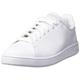adidas Men's Advantage Base Tennis Shoe, White/White/Green, 10.5 M US