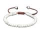 Natural Trendy agate Stone Bracelet Lucky Chakra Friendship Couples Bracelet Female Jewelry Gift Beads Bracelet (Metal Color : Coral Men size) (A Coral Men size)