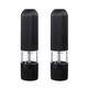 Salt and Pepper Grinder Automatic Salt and Pepper Grinder Electric Seasoning Grinder Seasoning Adjustable Coarseness Kitchen Grinding Tool for Cooking BBQ Refillable Salt & Peppercorn Shakers (Color