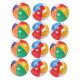 FAVOMOTO 24 Pcs Inflatable Ball Beach Party Ball Toys Inflatable Swimming Pool Ball Rainbow Color Pool Balls Summer Toys Personalized Beach Balls Outside Toys Child Pvc Toy Ball Colorful