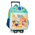 Paw Patrol Paw Patrol Pawsome Vibes School Backpack with Trolley Blue 27x33x11cm Polyester 9.8L, Blue, School Backpack with Trolley