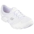 Slip-On Sneaker SKECHERS "BIKERS LITE-RELIVE" Gr. 38, weiß Damen Schuhe Sneaker