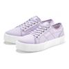 Sneaker FCUK, Damen, Gr. 39, lila (flieder), Obermaterial: 100% Textilmaterial. Futter: 100% Textilmaterial. Decksohle: 100% Textilmaterial. Laufsohle: 100% Synthetik, unifarben, casual, Schuhe, Freizeitschuh, Halbschuh mit Plateausohle VEGAN