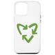 Hülle für iPhone 15 Pro Max Earth Day Vintage Green Recycling-Schild als Herz für Männer Frauen