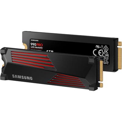 SAMSUNG interne SSD "990 PRO Heatsink 4TB", schwarz, 4000 GB, Festplatten Image
