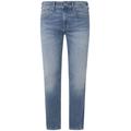 Skinny-fit-Jeans PEPE JEANS "SKINNY JEANS" Gr. 33, Länge 30, blau (light used powerfle) Herren Jeans Skinny-Jeans