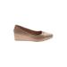AK Anne Klein Wedges: Tan Shoes - Women's Size 10
