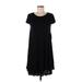 Kensie Casual Dress - A-Line: Black Print Dresses - Women's Size Medium