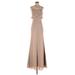 Jenny Yoo Collection Cocktail Dress: Tan Dresses - Women's Size 4