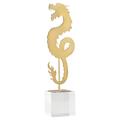 Cyan Design Haku 19" H Handmade Animals Figurine/Sculpture Plastic in Yellow | 21 H x 5 W x 4 D in | Wayfair 11702