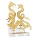 Cyan Design Haku 21" H Handmade Animals Figurine/Sculpture Plastic in Yellow | 12.5 H x 16 W x 4 D in | Wayfair 11701