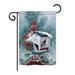 The Holiday Aisle® Thorbiorn Cardinals 2-Sided Polyester House/Garden Flag in Gray | 18.5 H x 13 W in | Wayfair F8E7BB6E4E394C019EFDD450DDF26A13