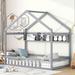 Ivy Bronx Lillya Wood Platform Bed Wood in Gray | 70.9 H x 41.3 W x 78.01 D in | Wayfair 05D9F70F4BCE4B5E89BFC0CB240E3AF7