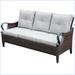 Red Barrel Studio® Modern 6-Piece Outdoor Sectional Sofa w/ Reclining Backrest Wood in Gray | 32 H x 62 W x 25 D in | Wayfair