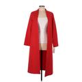 Helene Berman Coat: Red Jackets & Outerwear - Women's Size 8