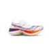 Saucony Endorphin Elite Shoes - Men's White/Vizired 12.5 Medium S20768-126-100-M-12.5