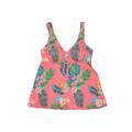 Swimsuits for all Swimsuit Top Pink Print Swimwear - Women's Size 12