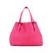 Bottega Veneta Leather Tote Bag: Pink Bags