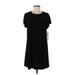 Tiana B. Casual Dress - Mini: Black Print Dresses - Women's Size 8 Petite