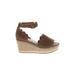 Crown Vintage Wedges: Brown Shoes - Women's Size 8