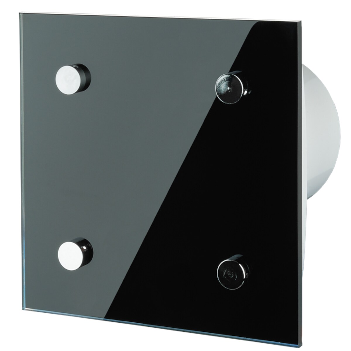 Vents Abluftventilator Modern 125 Schwarz 16 Image