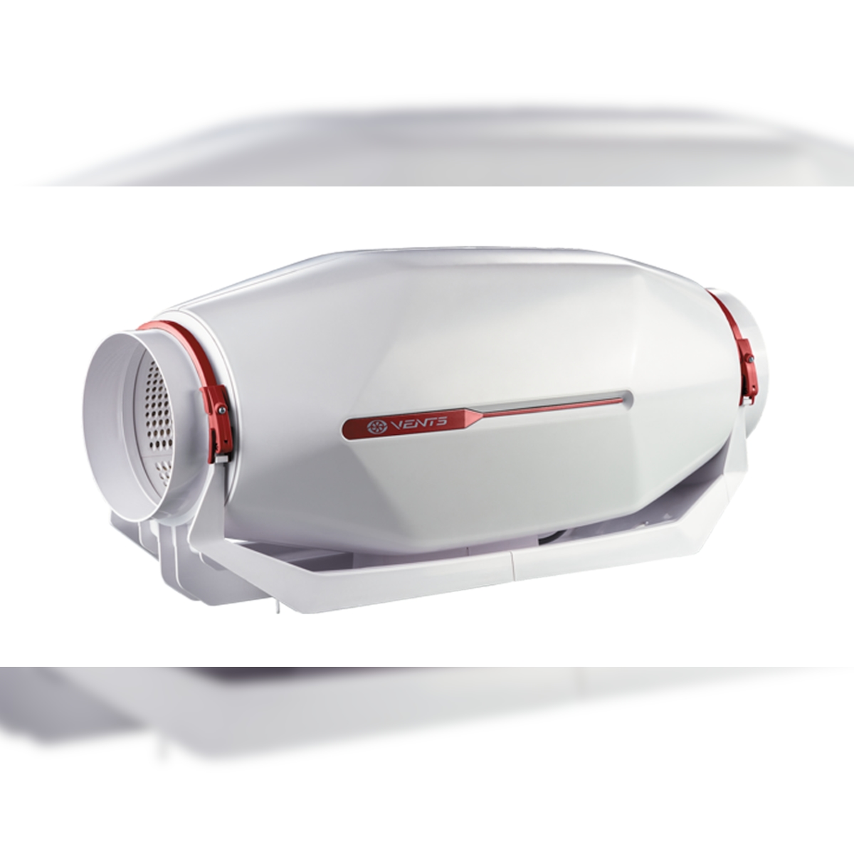 Vents Schallgedämmter Rohrlüfter Stream EC 160 Grau / Silber / Titan 55 Image