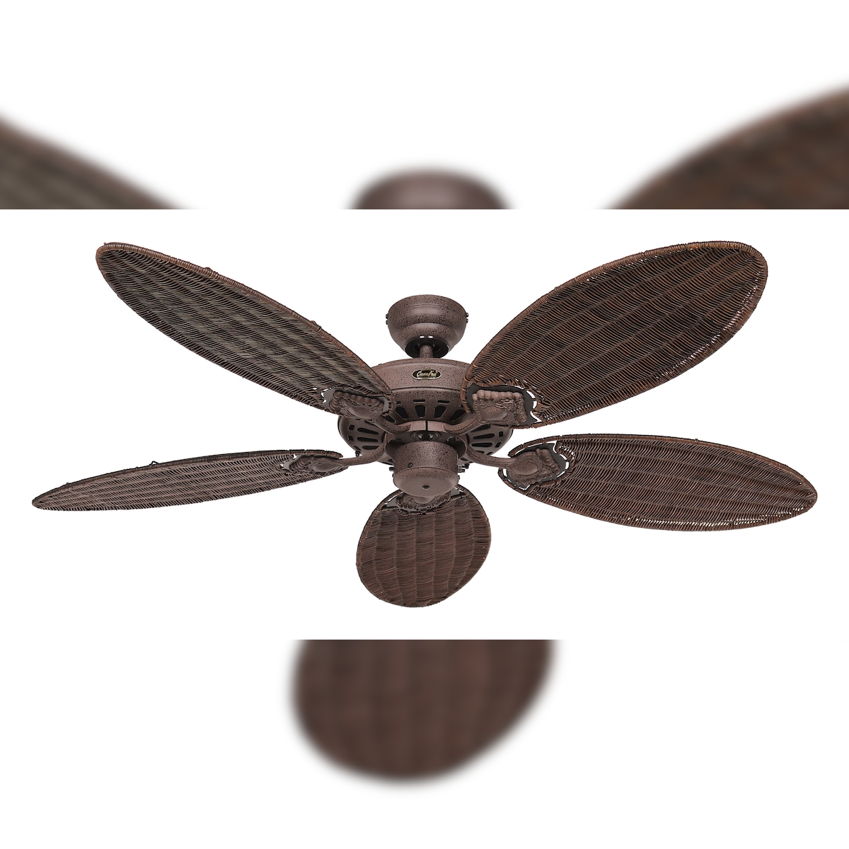 Casafan Deckenventilator Classic Royal 132 cm Braun / Rattan 132 Image