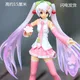 15CM Anime Hatsune Miku Figure Miku Pink Sakura Ghost Manga Figurine Action Figures Model Dolls Toy