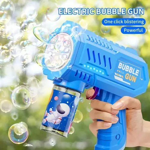 Kinder Bubble Gun Spielzeug voll automatische Bubble Machine Bubbles Gun Outdoor-Spiel Sommers