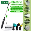 Electric Garden Watering Spray Gun with 2/3/5m Hose USB Adjustable Yard Lawn Sprayer Nozzle