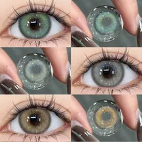 Eye share neue Kontaktlinsen 1 Paar farbige Kontaktlinsen für Augenfarben Linsen braune