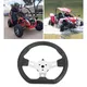 Universal 3-Spoke Steering Wheel for Go Kart Go Cart Scooter Karting Balance Car - 270mm/10.6"