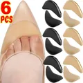 Sponge Forefoot Insert Pads Women Pain Relief High Heel Insoles Reduce Shoes Size Filler Protector