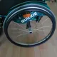 (A pair) 22-Inch Rear Wheel Sports Wheelchair Non-Slip Wear-Resistant Silicone Hand Push Cover