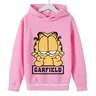 Kawaii Garfield Clothes Kids Garfield autunno felpa con cappuccio felpa con motivo stampato pullover