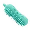 Brosse de bain avec poignée en Silicone gommage du dos douche gommage de la peau sèche Massage