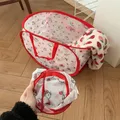 Sanurgente-mir à linge pliable Hello Kitty sac de rangement pour vêtements sales sac à linge de