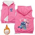 Gilet à capuche CAN O & Stitch pour enfants sweat à capuche zippé Smile pour enfants vestes