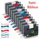 Rubans en satin pour étiqueteuse Brother P-touch compatible avec Brother RE34 RN34 RW34 R234