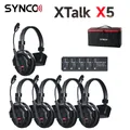 Synco-Système d'interphone sans fil Xanti2.4 G Full-Duplex casque à distance à une oreille film et