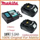 Makita-Chargeur de batterie 100% d'origine avec port USB 5 0 Ah 18V Eddie ion DC18RF BL1850