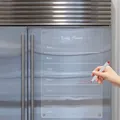 Tableau blanc effaçable à sec pour réfrigérateur calendrier licence menu en acrylique