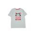 Adidas Active T-Shirt: Gray Sporting & Activewear - Kids Boy's Size 8