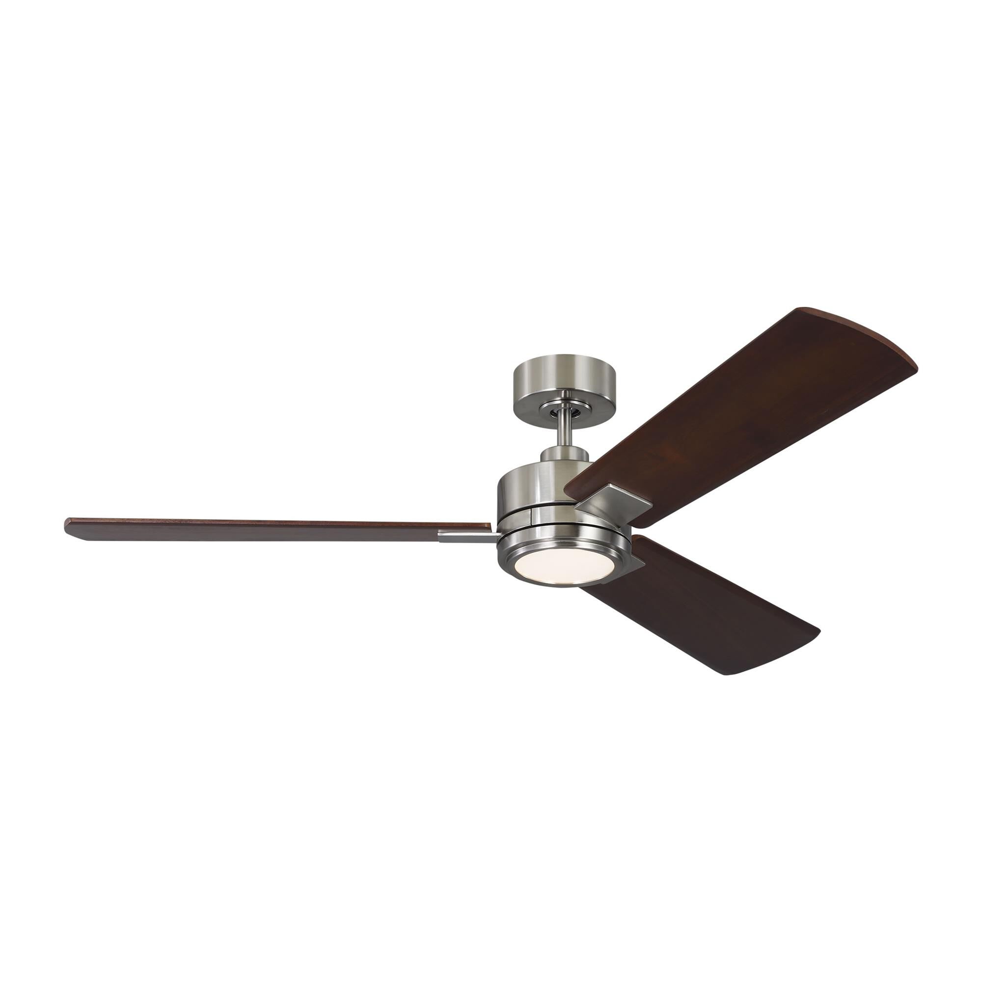 Visual Comfort Fan Collection Harris Smart LED 56 Inch Ceiling Fan with Light Kit - 3HASM56BSD